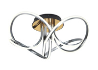 Lampa sufitowa ABRO LED Zuma Line MX5520-4-3BBDT