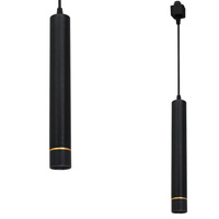Lampa wisząca do systemu TRACK Milagro LIGHT PENDANT BLACK/GOLD 3W LED Milagro ML6510
