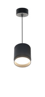 Czarna lampa wisząca tuba 8,2cm na żarówkę GX53 Polar P088PL-GX53-B Maytoni