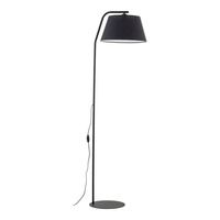 Lampa podłogowa 160cm z czarnym abażurem 1xE27 FORMO BLACK Tk Lighting 16185