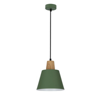LAMPA WISZĄCA FARO 1 ZIELONY Candellux 50101260