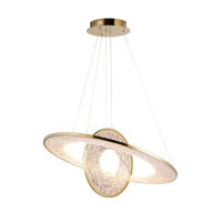 Ekskluzywna złota lampa wisząca LED 3000K Maxlight P0638D Alexia