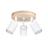 Plafon VERDO 3P biały Sollux SL.1287