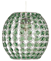 RICA LAMPA WISZĄCA 28 1X40W E27 ZIELONY + LINKA 85-10523 Candellux 31-02556