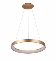 Lampa wisząca złota VICO 58cm LED Italux PND-53675-058RPC-GD-3KS4K-TRDIMM