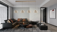 Lampa wisząca czwórka SALO Aviano Lighting 7033-413