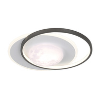 Lampa sufitowa plafon LED 3000K/4000K/6000K Desulo Italux PLF-02727-M-BK