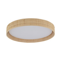 Plafon sufitowy w kolorze słomkowym 42,5cm DEMI RAFIA LED Tk Lighting 11855