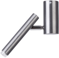 SOPEL 1 plafon KRÓTKI SREBRNY / przewód antracyt Sigma 33158