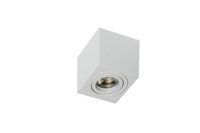 Kwadratowy biały spot 8cm x 8cm 1xGU10 MINI ELOY WH AZZARDO AZ1713