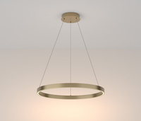 Lampa wisząca RIM LED 60cm Maytoni mosiądz MOD058PL-L32BS4K