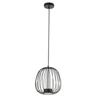 Lampa wisząca BELL PLUS 1 S czarny Sigma 40877