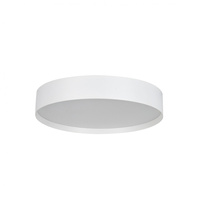 Biały okrągły plafon LED do salonu 60cm RANT 60 CCT SWITCH DIMM WH AZZARDO AZ6301