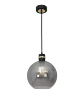 Lampa wisząca OMEGA 1 BLACK / GOLD Milagro MLP6530