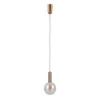 Lampa wisząca Strela LED Italux PND-34378-1S-HBR
