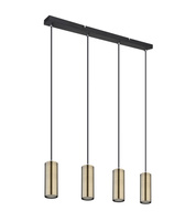 Lampa wisząca ROBBY mosiądz Globo 57911-4HM 