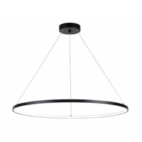 Lampa wisząca ring o średnicy 90cm HORIK LED Zuma Line PEN89424-90BK