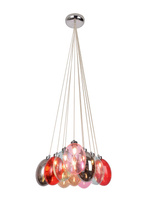 LAMPA WISZĄCA LUKKA 10 WIELOKOLOROWY Candellux 50110223