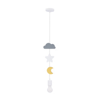 MOON SC LAMPA WISZĄCA 1X20W E27 IQ KIDS MIX KOLOR Candellux 31-12081