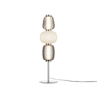Elegancka szklana lampa stołowa LED 3000K Pattern MOD267TL-L28CH3K Maytoni