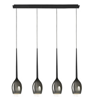 Lampa wisząca IZZA 4 smoky AZzardo AZ2938