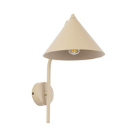 Kinkiet metalowy z kloszem w kształcie stożka CONO SABIA 1XE27 Tk Lighting 11474