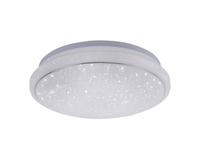 Lampa sufitowa plafon JUPI LED RGBW Leuchten Direkt 14742-16 sterowany pilotem kolory funkcja smart