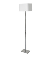 Lampa podłogowa NAPOLI WHITE/CHROME 1xE27 Milagro ML6364