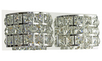 SATURN LAMPA KINKIET 12X30 2X40W G9 CHROM Candellux 22-87235