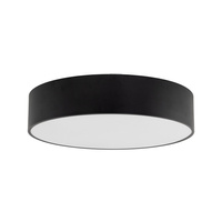 Lampa sufitowa okragła czarna do łazienki 50cm LIVO BLACK L IP54 4xE27 Tk Lighting 10988