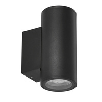 Papaver lampa ogrodowa elewacyjna tuba 10x16,1cm czarny 2x35W GU10 IP65 Candellux 22-32324