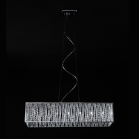 Lampa wisząca Vanessa z kryształami nowoczesna Italux P0282-07L-F4QL