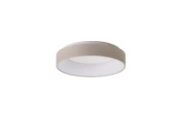 Plafon sufitowy o średnicy 45cm w kolorze beżowym sterowany pilotem SOVANA TOP 45 CCT + REMOTE CONTROL BEIGE Azzardo AZ7542