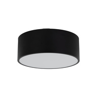 Plafon czarny do łazienki 30cm LIVO BLACK S IP54 2xE27 Tk Lighting 10984