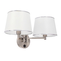 IBIS LAMPA KINKIET 2X40W E14 SATYNA Candellux 22-00890
