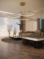 LAMPA WISZĄCA CAYENNE 3 trzy okręgi MAXLIGHT P0604D