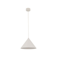 Lampa wisząca metalowy stożek o średnicy 26cm CONO M KASZMIR 1XE27 Tk Lighting 11380
