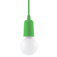 Lampa wisząca DIEGO 1 zielony Sollux SL.0581