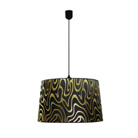 TIGER LAMPA WISZĄCA 40 1X60W E27 CZARNO-ZŁOTY Candellux 31-94455