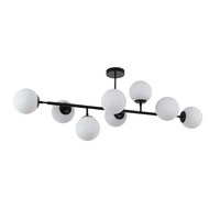 Lampa wisząca Dorado czarna 8xE14 Light Prestige LP-002/8P BK