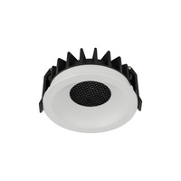 Białe okrągłe oczko sufitowe podtynkowe 11cm NEXUS WHITE CCT 18W Tk Lighting 18132