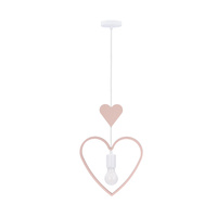 SINGLE HH LAMPA WISZĄCA 1X20W E27 IQ KIDS RÓŻOWY Candellux 31-12104