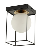 AROMA 1 Plafon czarny/złoty Sigma 40710