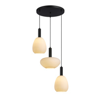 Lampa wisząca Gater 3xE27 Italux PND-23541-3-BK-OP