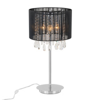 Lampka stołowa Essence BLACK Italux MTM9262/3P BK