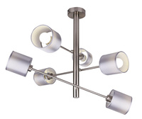 SAX LAMPA WISZĄCA SZTYCA 6X40W E14 SATYNA Candellux 36-70715