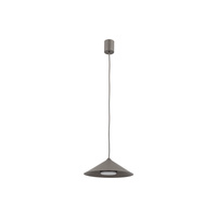 Lampa wisząca stożek brązowy o średnicy 23cm LUME S NEW BROWN 1xGX53 Tk Lighting 11269