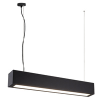 Lampa wisząca Ibros czarna 18W IP20 LED CCT Light Prestige LP-7001/1P 20 BK-63 18 CCT
