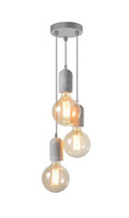 Lampa wisząca beton VOLTA 3 AZzardo AZ2385
