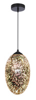 GALACTIC 1 LAMPA WISZĄCA 20 1X60W E27 3D Candellux 31-56122
